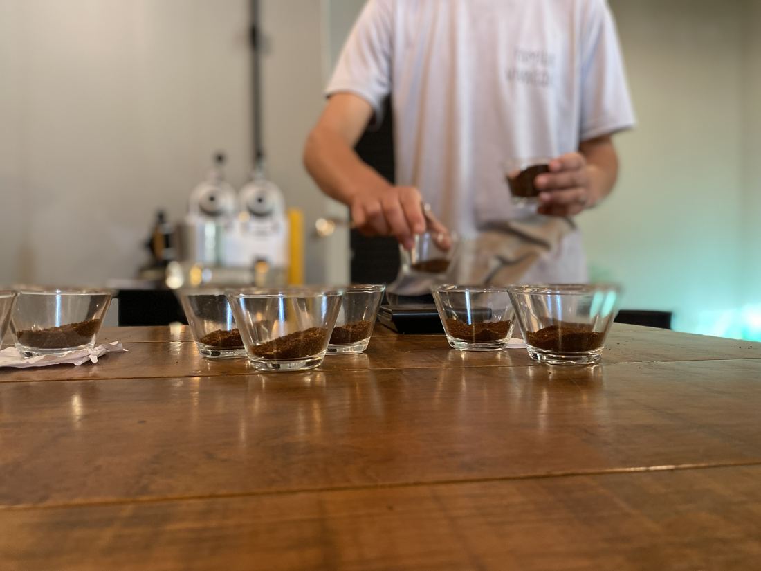 Degustação e controle de qualidade do café